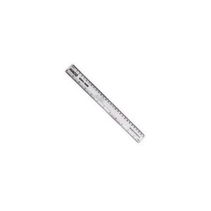 Authentic Haco Transparent Scale school ruler (6pcs)
