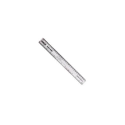 Authentic Haco Transparent Scale school ruler (6pcs)