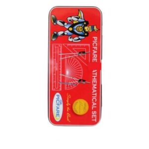 Picfare Mathematical Geometry Set - Red