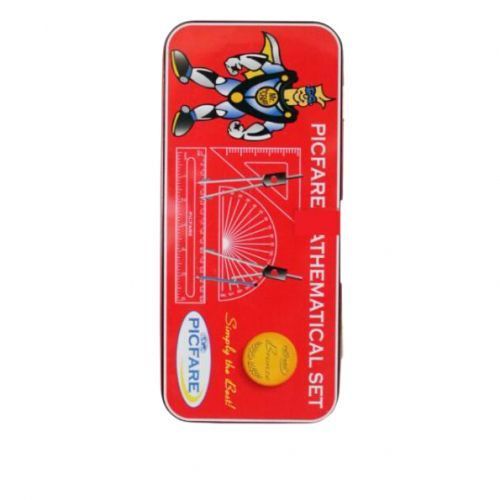 Picfare Mathematical Geometry Set – Red