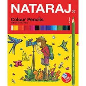 Nataraj Coloured Pencil Long -24 Colours