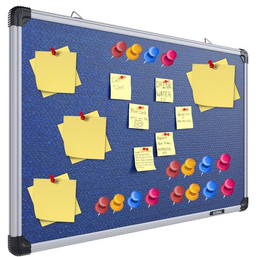60X90cm Notice Board With Free Push Pins
