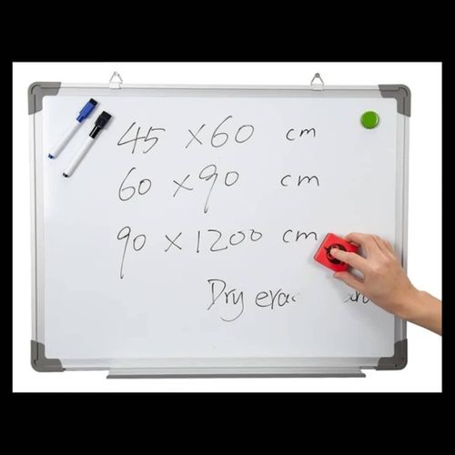Sided Whiteboard – Twice the Space, Double the Function 45*60