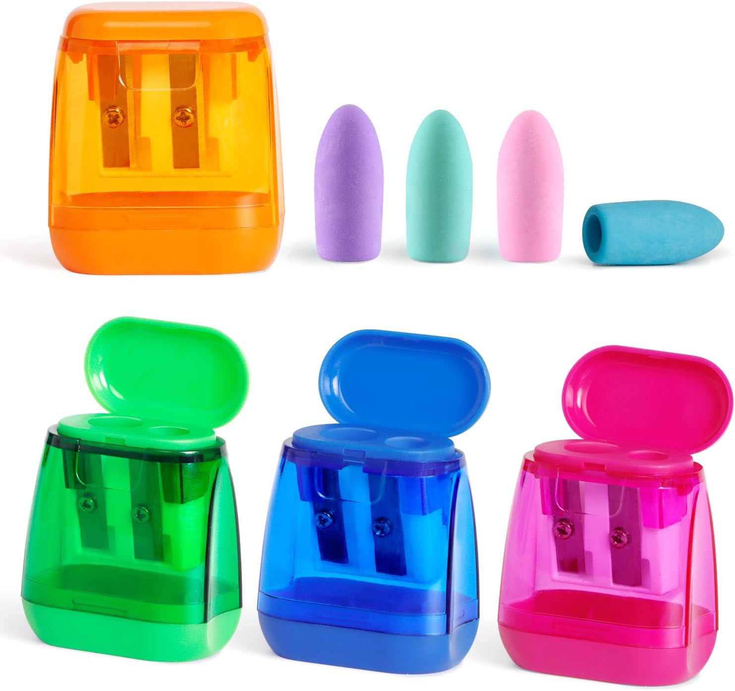 Dual Hole Manual Pencil Sharpeners