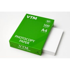 None VTM A4 Photocopy Paper – 80 GSM, 500 Sheets