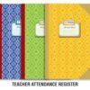 Teachers Attendance Books4